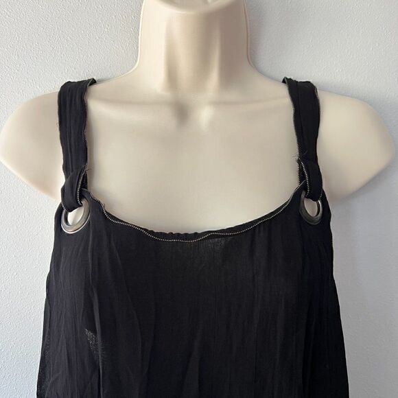 Free People Midnight Moves Fringe Top Size L - Picture 3 of 7